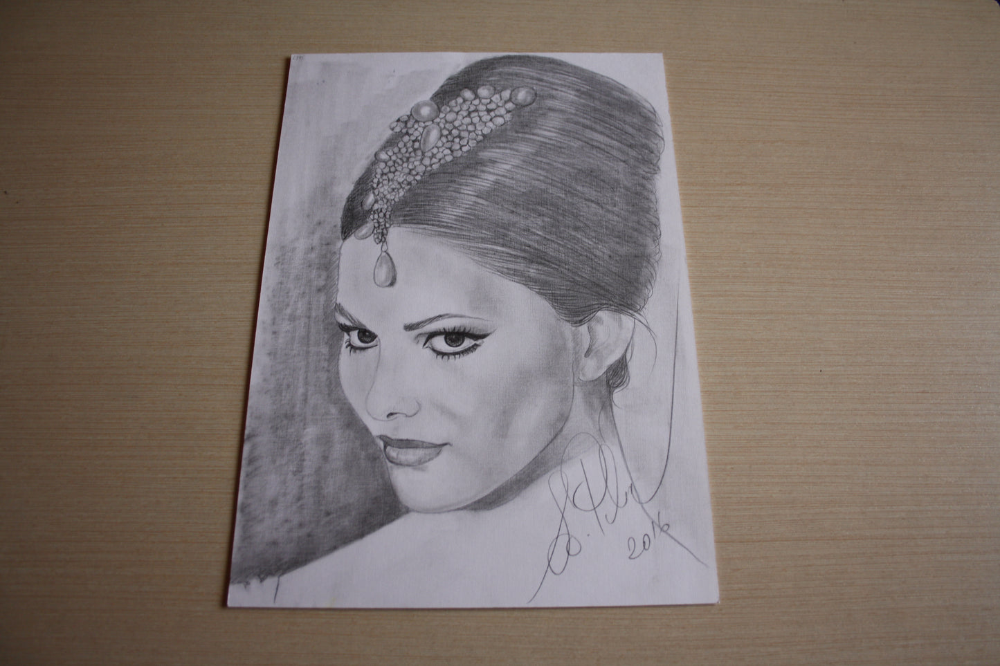 Claudia Cardinale, ORIGINAL Pencil drawing, Artwork by Svetlana Pelin