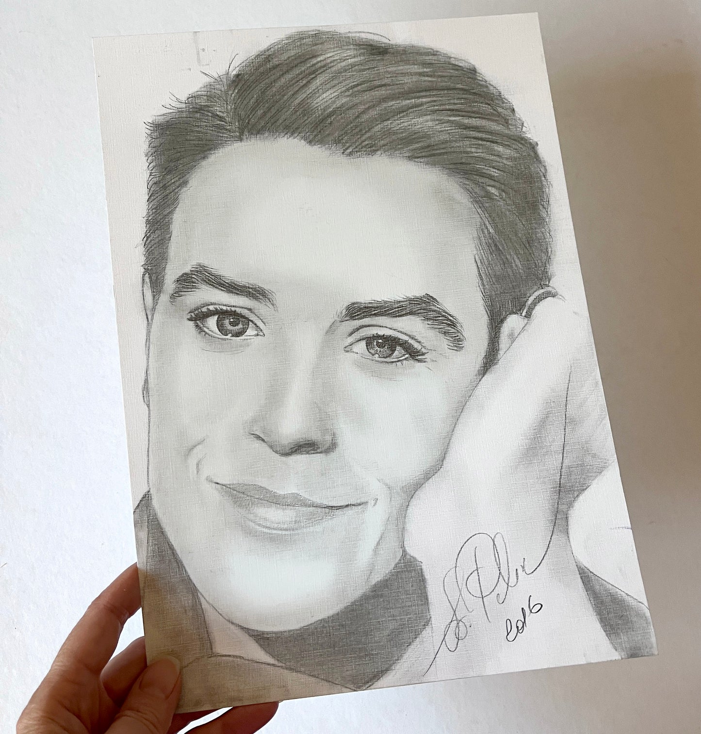 Alain Delon, ORIGINAL Pencil Drawing, Artwork by Svetlana Pelin