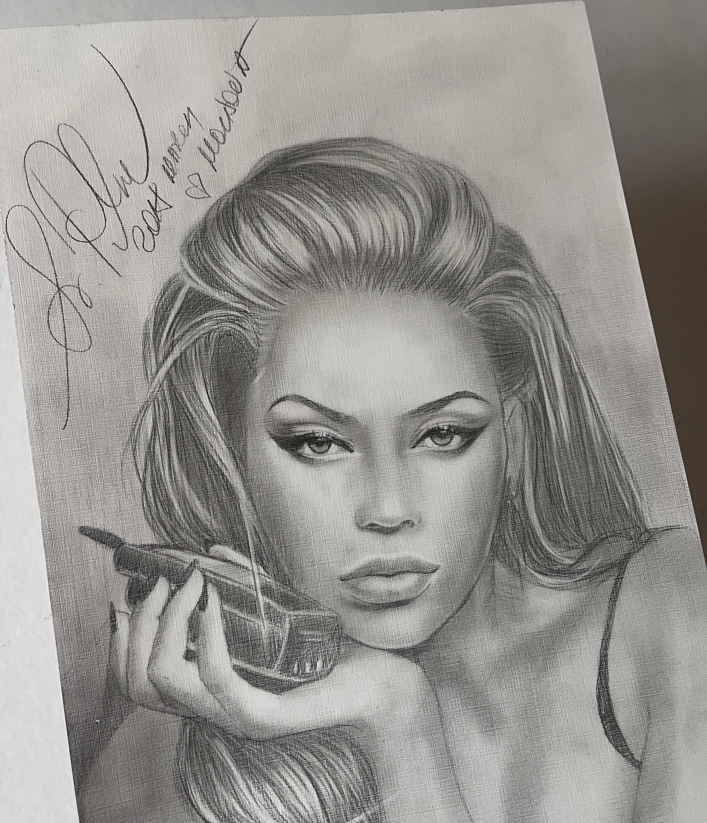 Beyonce Knowles, BK, ORIGINAL Pencil drawing, Artwork by Svetlana Pelin