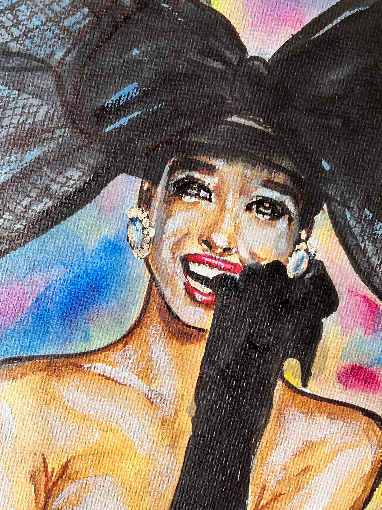 Christy Turlington, ORIGINAL Watercolor Painting, Artwork by Svetlana Pelin