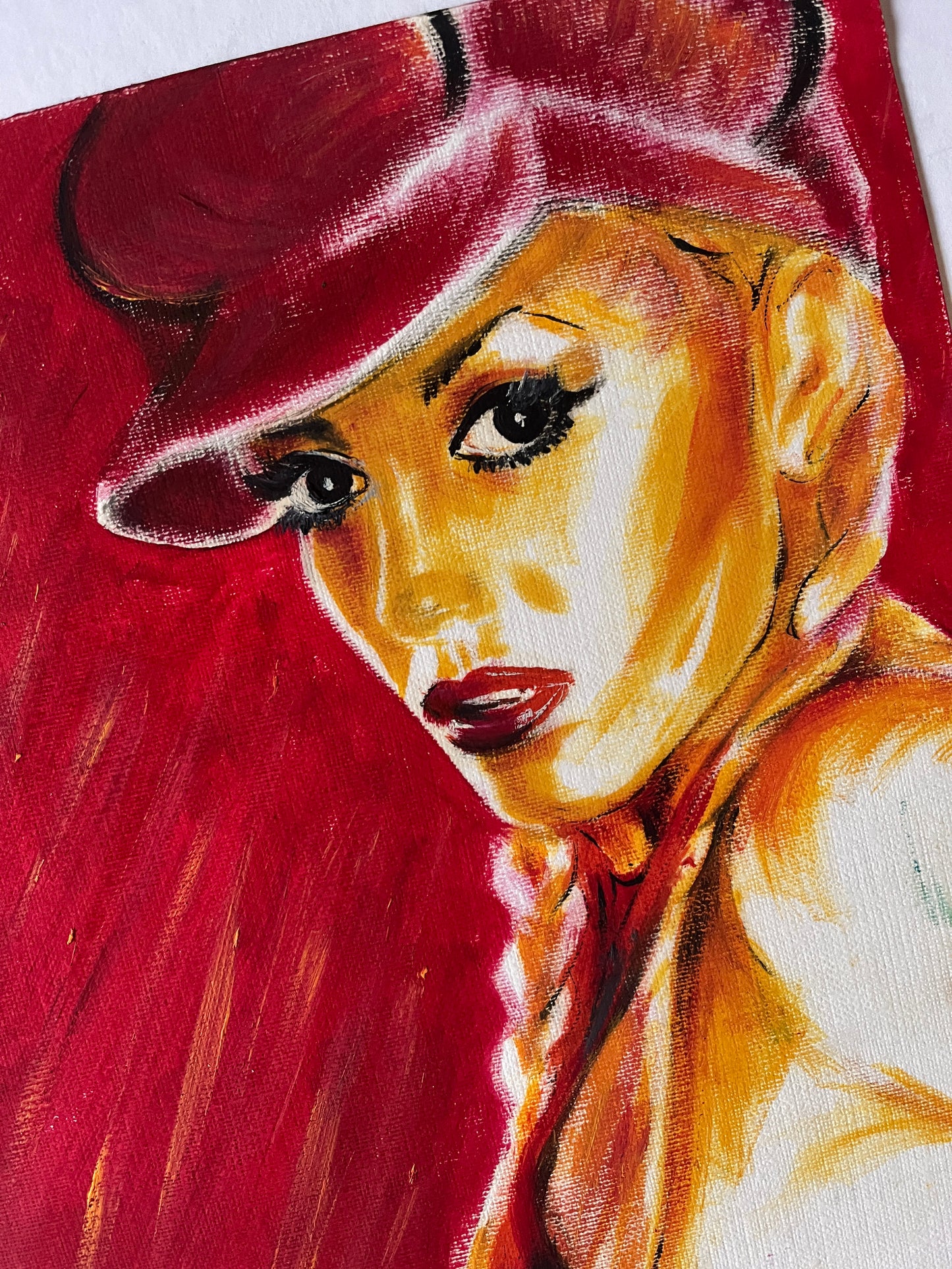 Gwen Stefani, ORIGINAL Oil Painting, Artwork by Svetlana Pelin