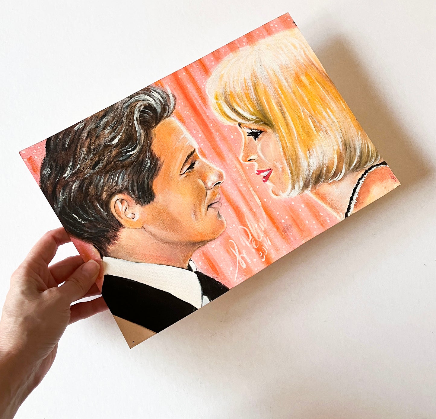 Julia Roberts, Richard Gere, Pretty Woman, ORIGINAL Oil Painting, Artwork by Svetlana Pelin