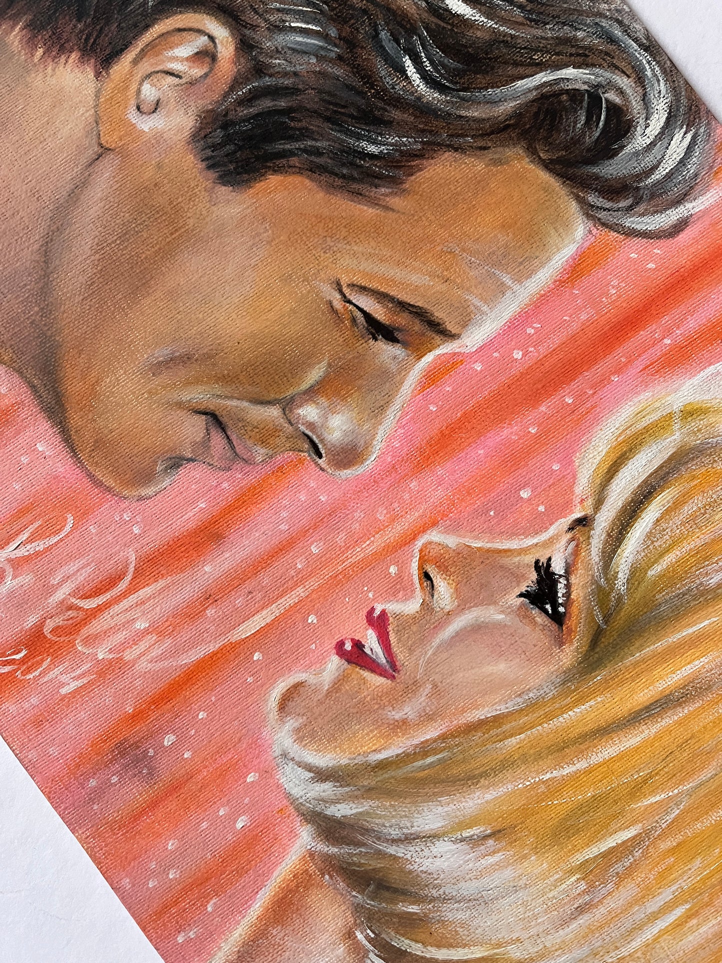 Julia Roberts, Richard Gere, Pretty Woman, ORIGINAL Oil Painting, Artwork by Svetlana Pelin