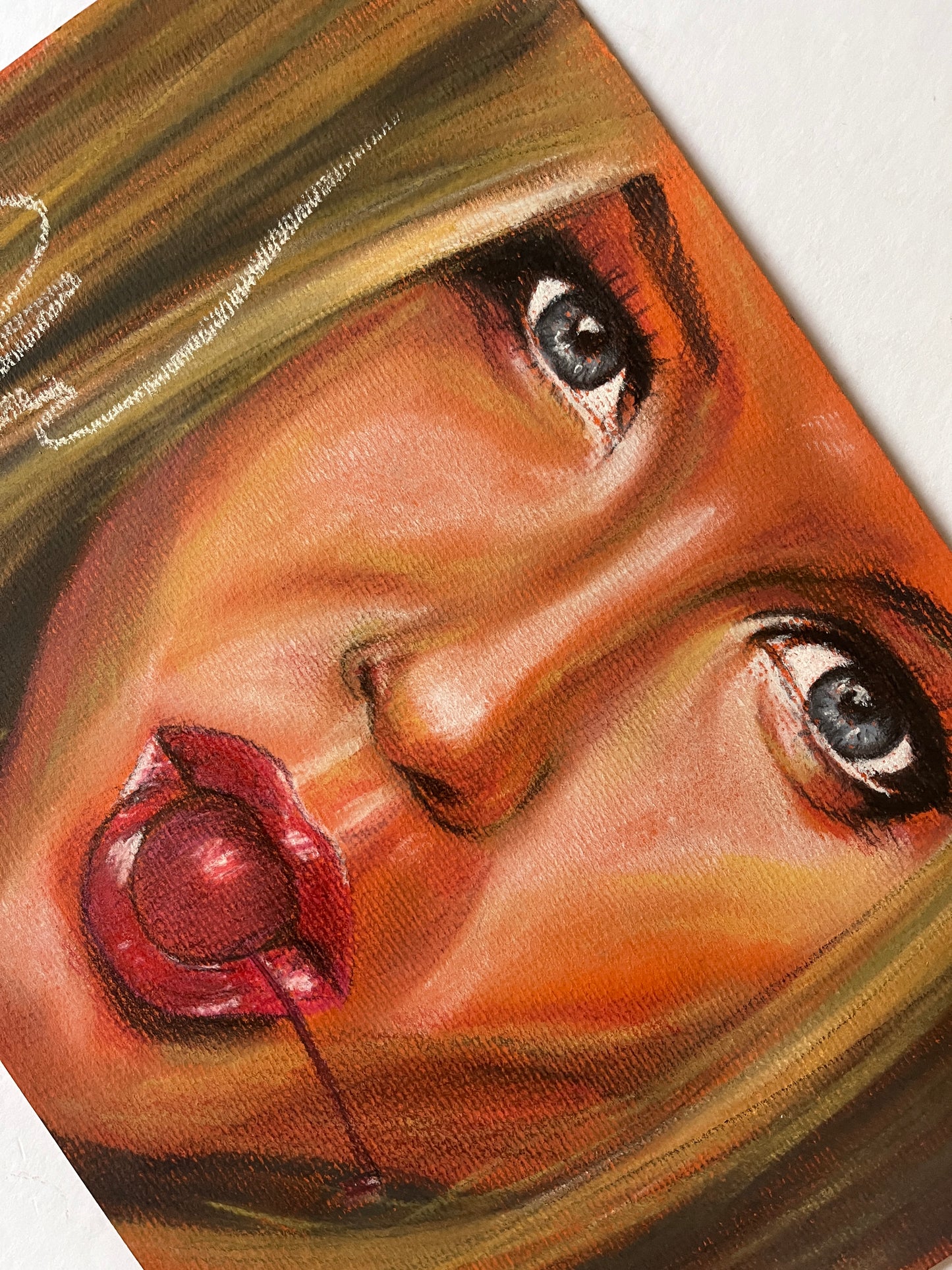 Jennifer Aniston, ORIGINAL Pastel drawing, Artwork by Svetlana Pelin