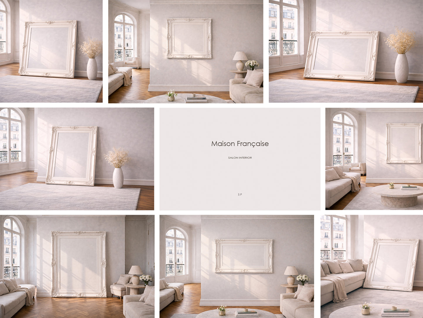 Maison Française: Salon Édition · Set of 9