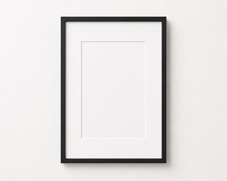 Scandinavian Black Frame · No. 01