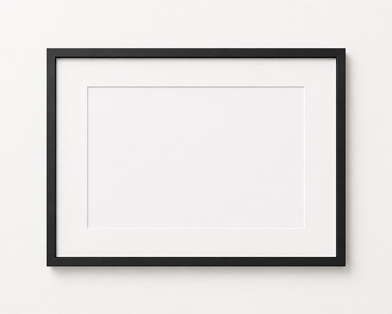 Scandinavian Black Frame · No. 03