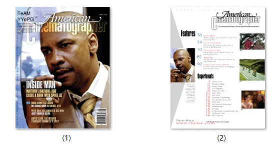 Denzel Washington, English magazine, Cover, DIGITAL Instant Download