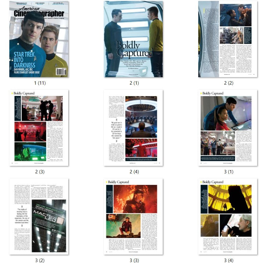Chris Pine, Star Trek, English magazine, Cover, DIGITAL Instant Download