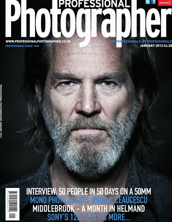Jeff Bridges, English magazine, Cover, DIGITAL Instant Download