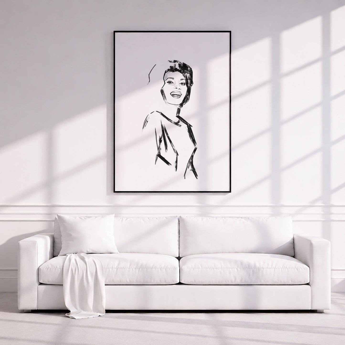 Maria at JFK's birthday gala. Madison Square Garden. Museum Framed Print
