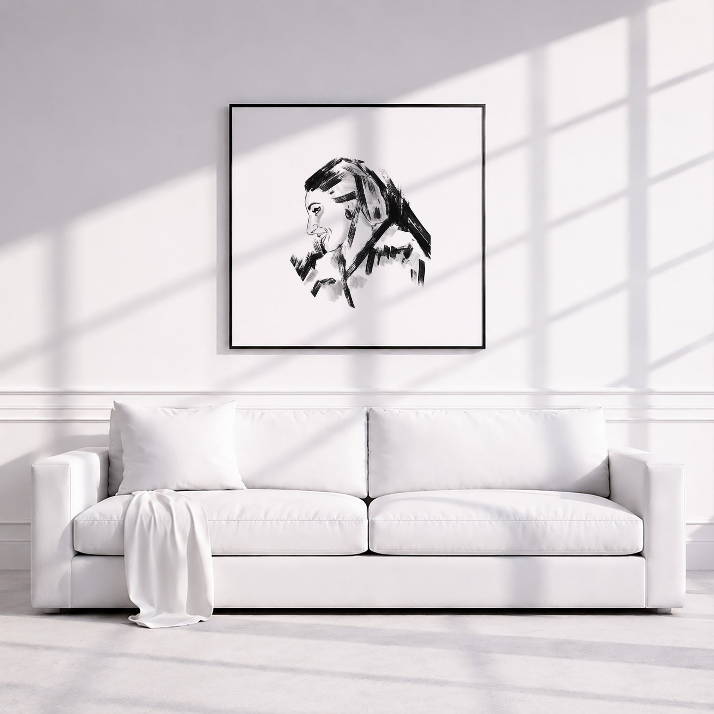 Maria. Museum Framed Print
