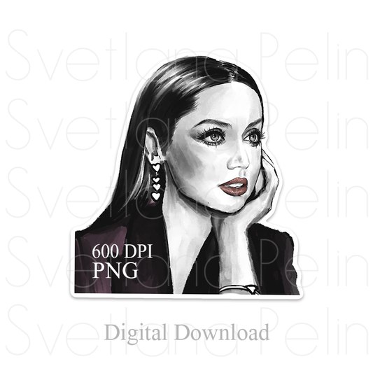 Ana, ADA, STICKER, PNG, INSTANT Download
