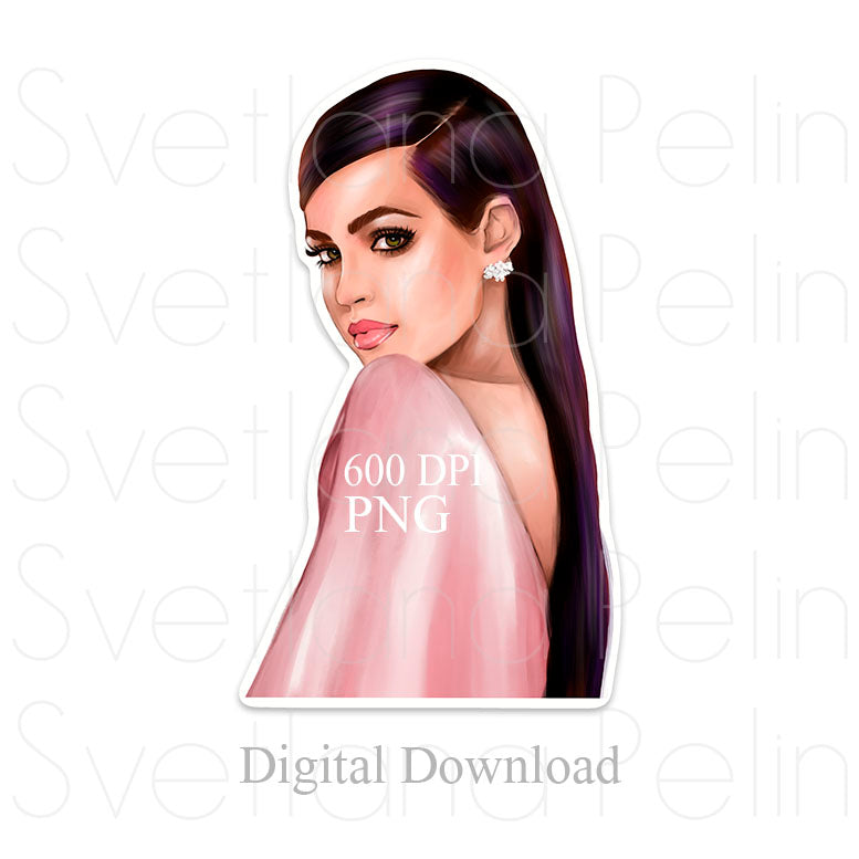 Sofia Carson, Digital Sticker, PNG, INSTANT Download
