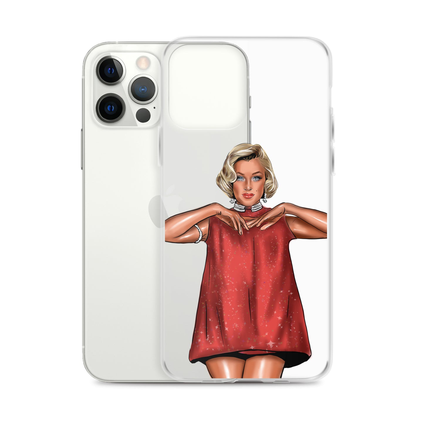 Marilyn, Clear Case for iPhone®