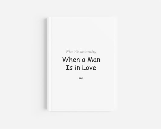 When a Man Is in Love. PDF BOOK