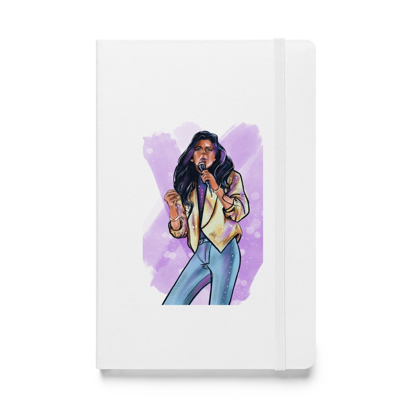 Thomas, TA, MT, Singer, Hardcover bound notebook