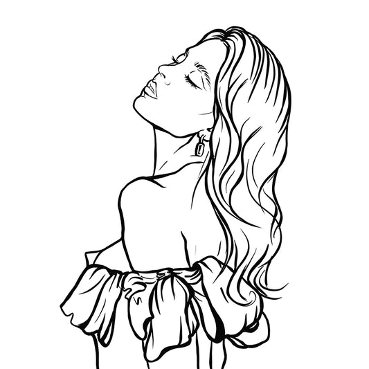 Sketch, Art Commission, Custom iPad Drawing, Digital Artwork, Personalized portrait