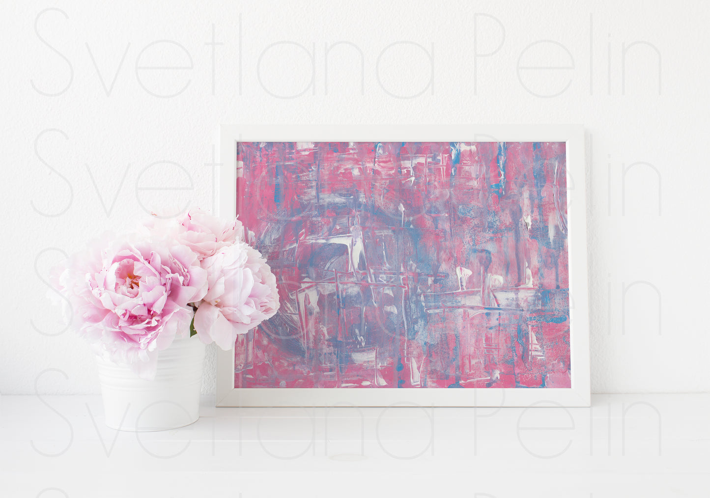 Emotion Series: Empathy, Abstract Art, ORIGINAL Acrylic Painting by Svetlana Pelin