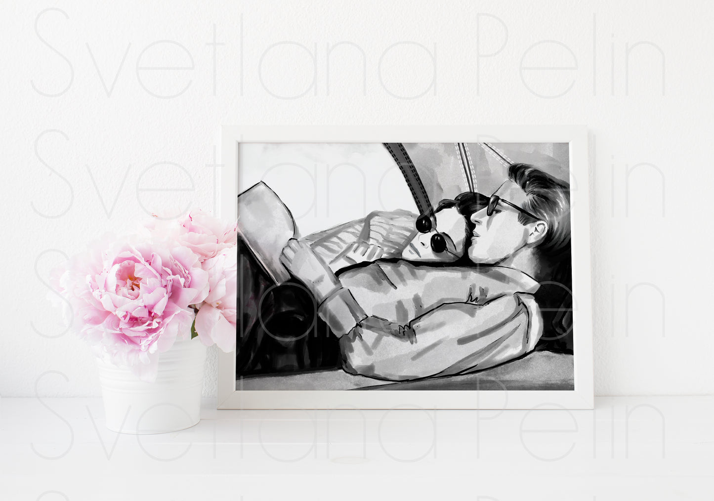 Julia Roberts, Richard Gere, Pretty Woman, ART PRINT Signed by Artist