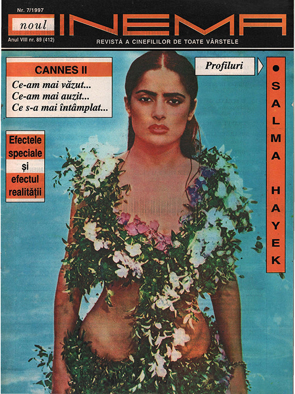 Salma Hayek, Romanian magazine, Cover, DIGITAL LISTING, Instant Download