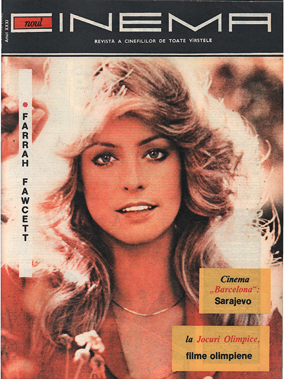 Farrah Fawcett, Romanian magazine, Cover, DIGITAL LISTING, Instant Downloady