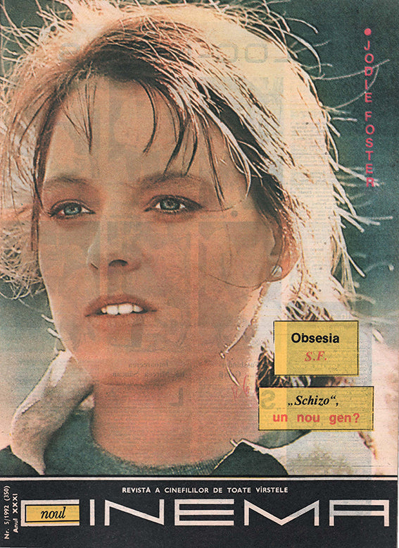 Jodie Foster, Romanian magazine, Cover, DIGITAL LISTING, Instant Downloady