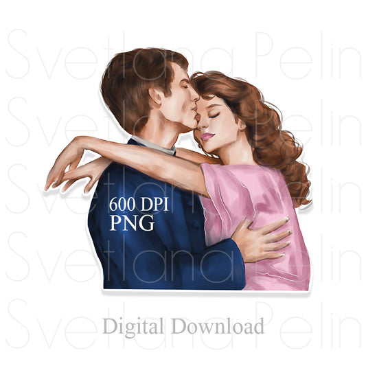 The Thorn Birds, Richard Chamberlain, Rachel Ward, Digital Sticker, PNG, INSTANT Download