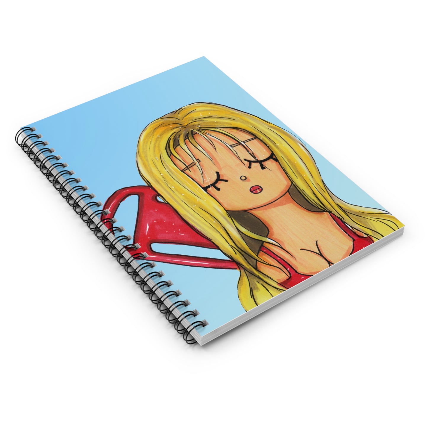 Baywatch, Pamela Anderson, Spiral Notebook - Ruled Line