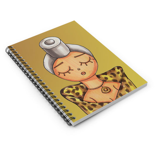 Chris Tucker, Ruby Rhod, The Fifth Element, Spiral Notebook - Ruled Line