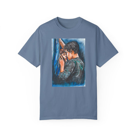 Dakota Johnson, Jamie Dornan, Unisex Garment-Dyed T-shirt