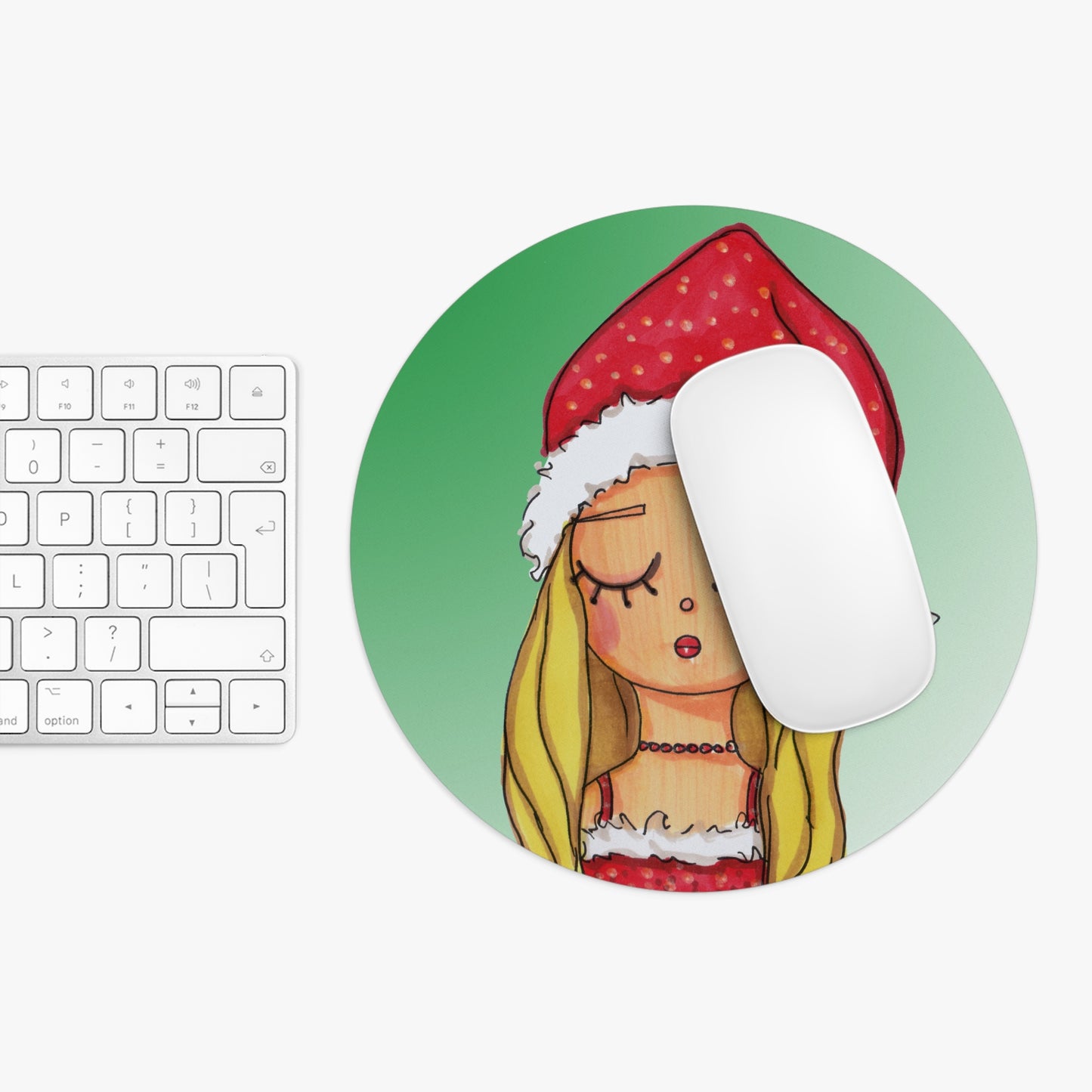 Santa Baby, Christmas, Mouse Pad