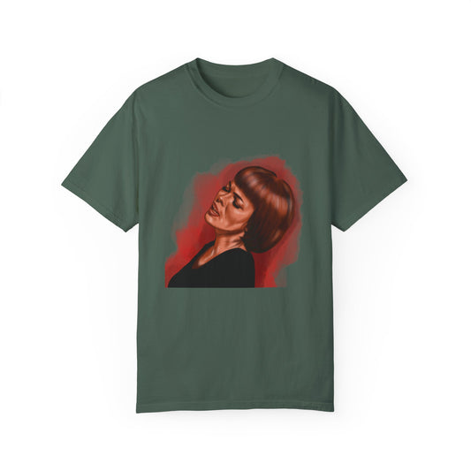 Mireille Mathieu, Unisex Garment-Dyed T-shirt