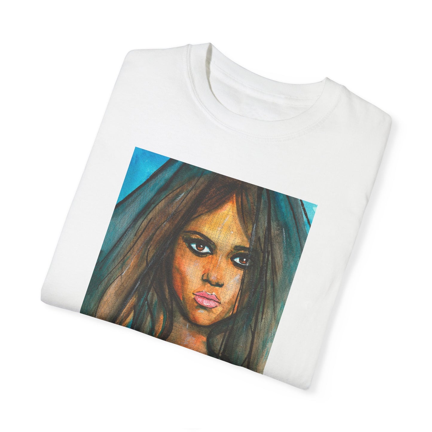 Jenna Ortega, Unisex Garment-Dyed T-shirt