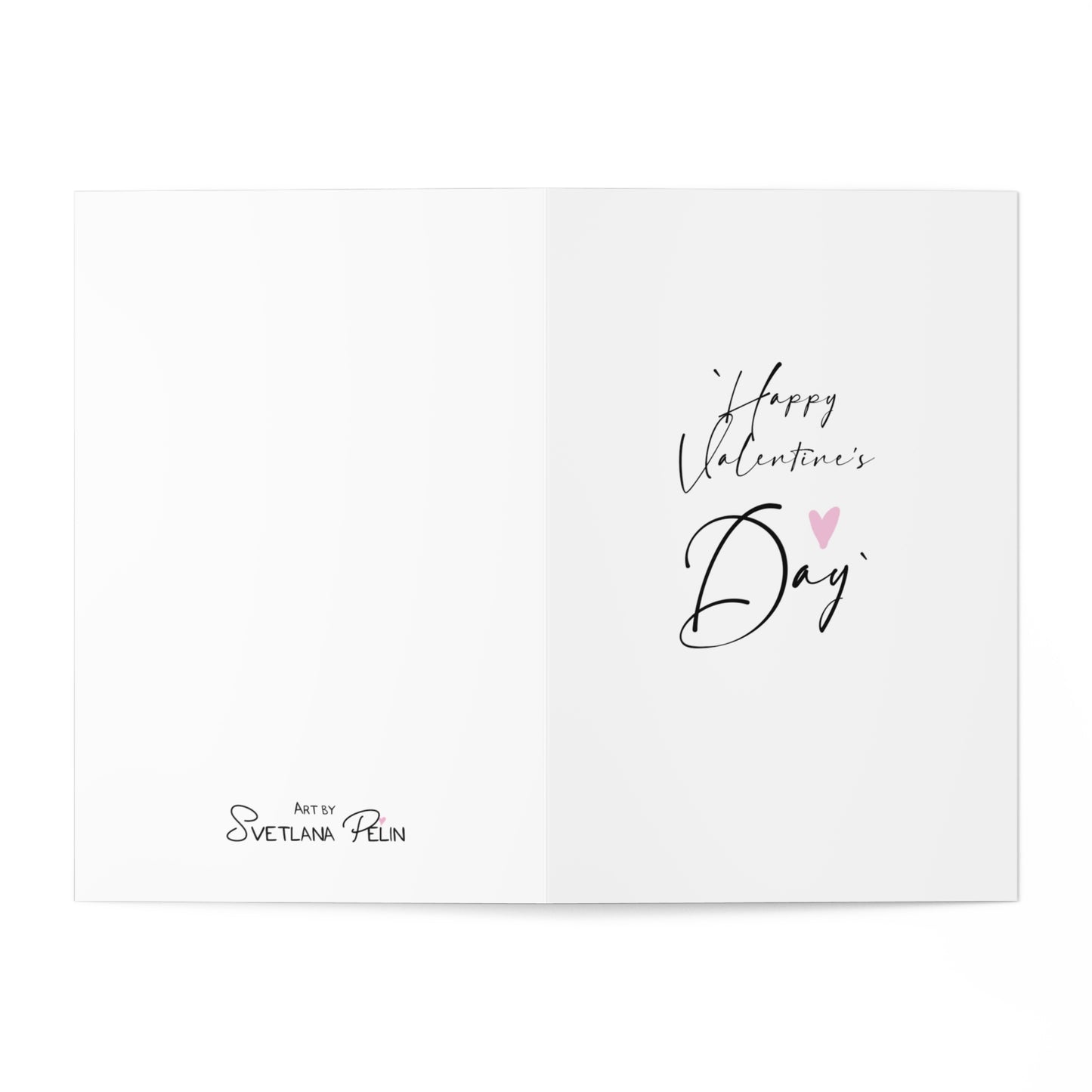 Happy Valentines Day, Greeting Cards (7 pcs)