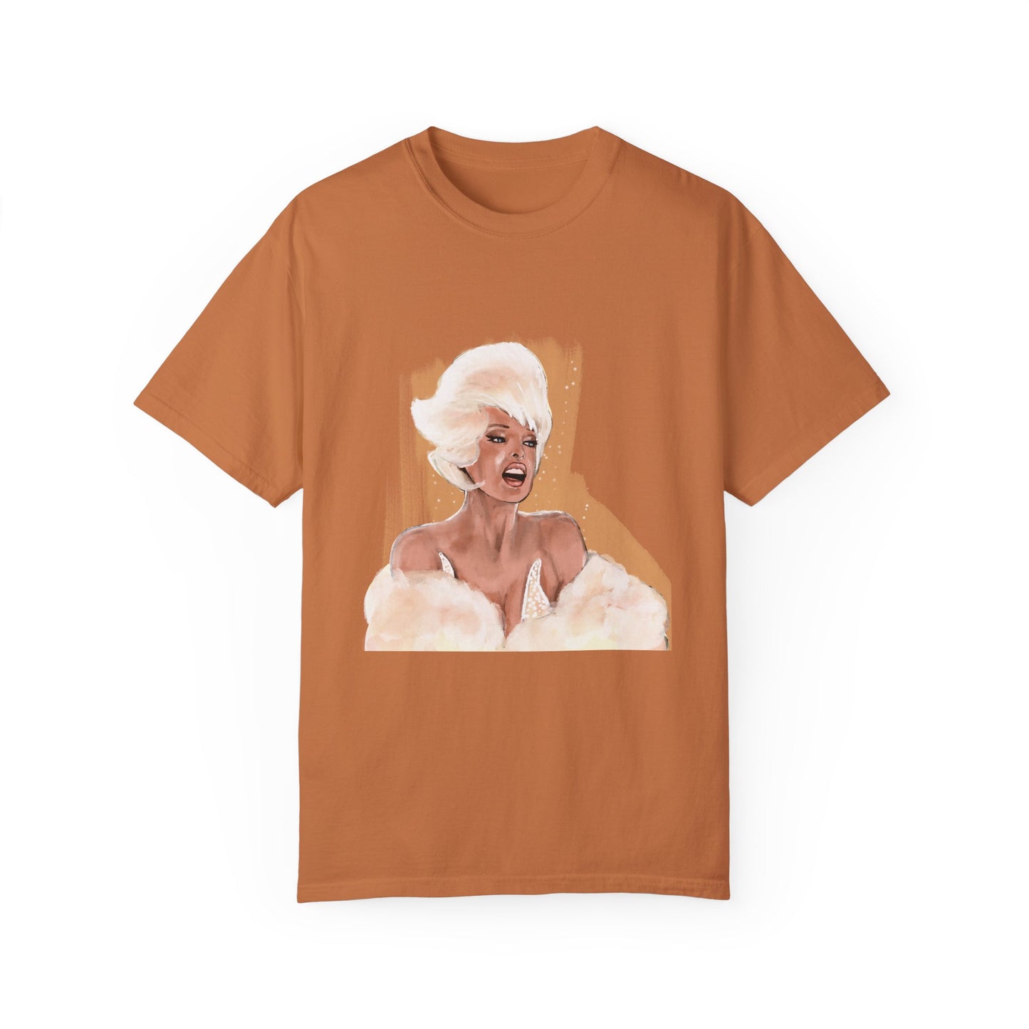 Linda Evangelista, Unisex Garment-Dyed T-shirt