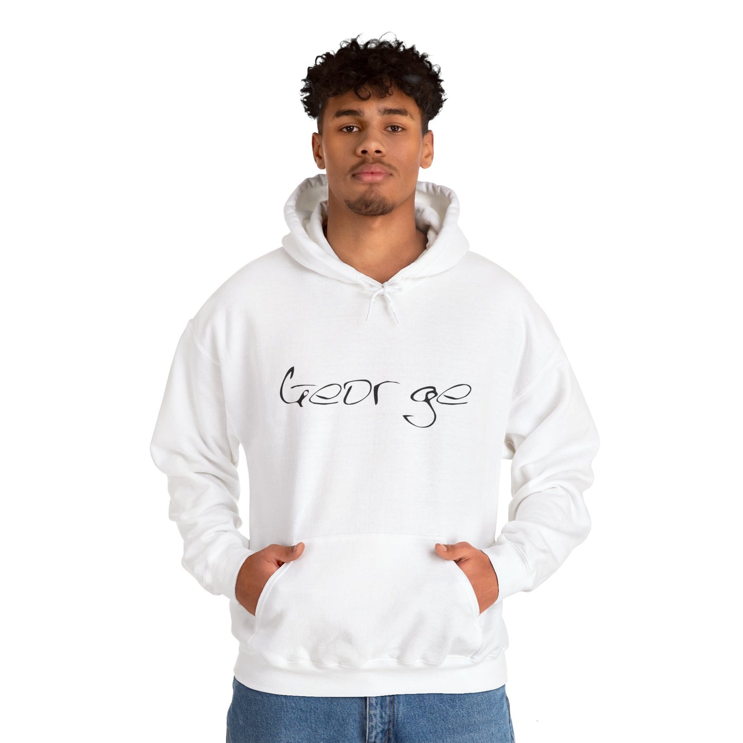 George, Man, Boy, Name, Unisex Heavy Blend™ Hooded Sweatshirt