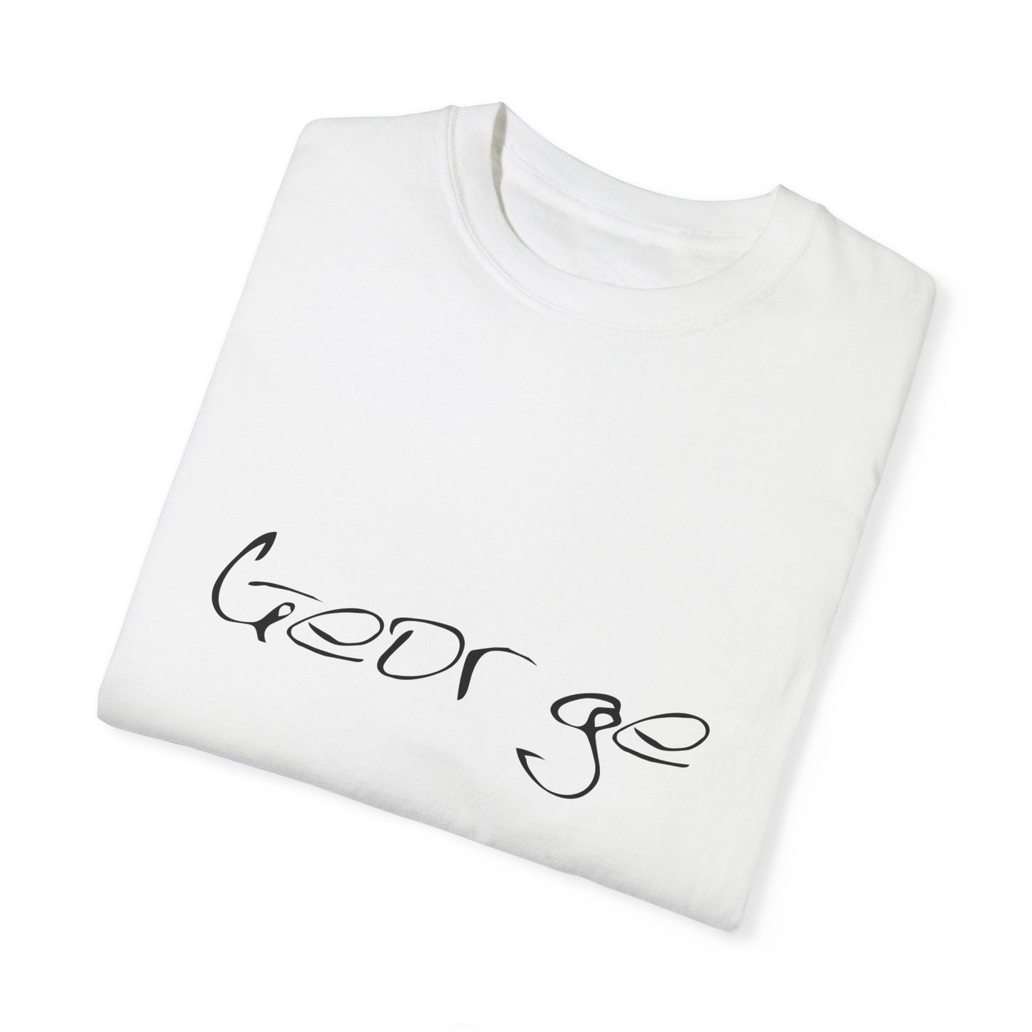 George, Man, Boy, Name, Unisex Garment-Dyed T-shirt