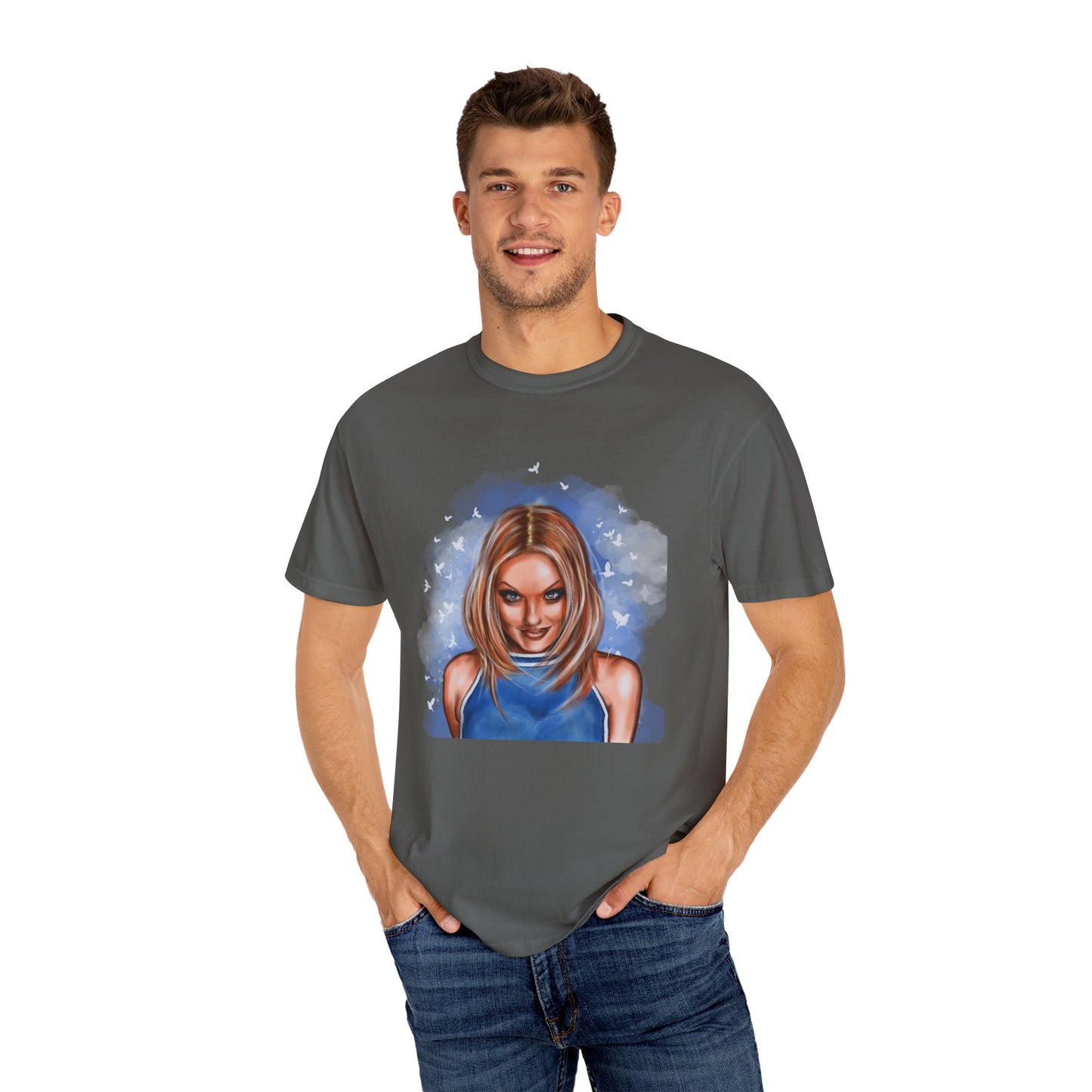 Geri, Unisex Garment-Dyed T-shirt