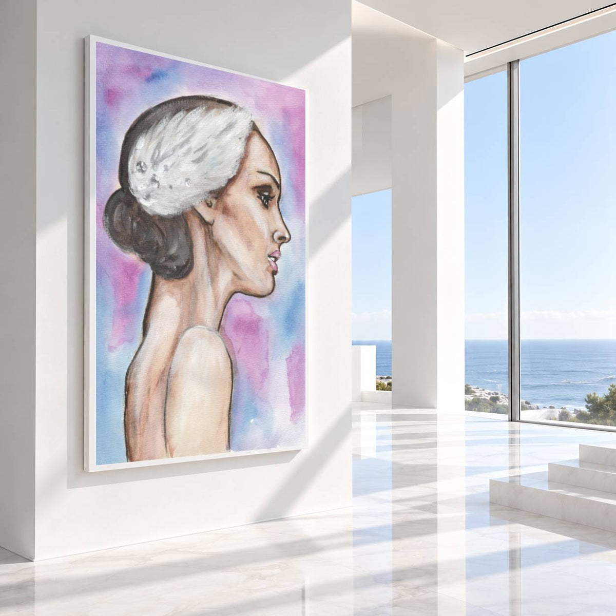 Natalie Portman | Framed Fine Art Print
