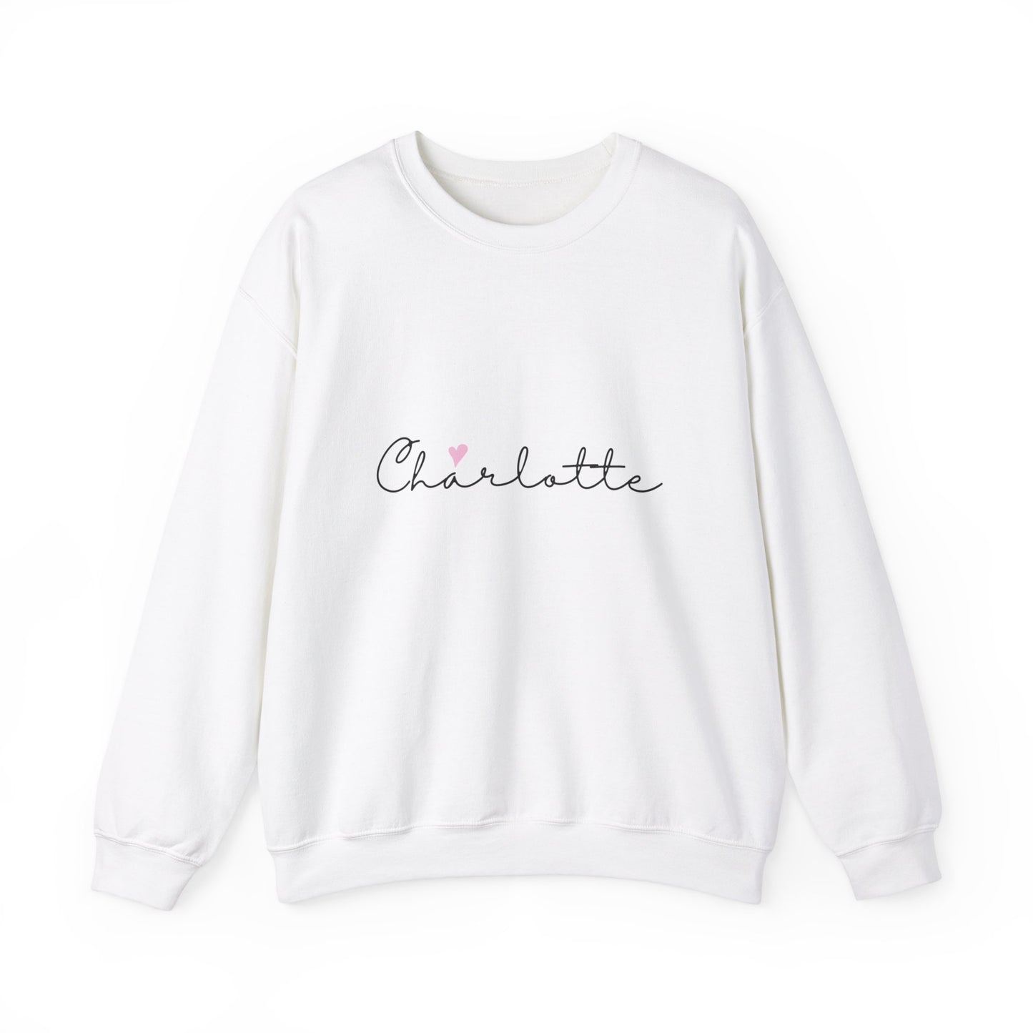 Charlotte, Girl, Woman, Name, Unisex Heavy Blend™ Crewneck Sweatshirt