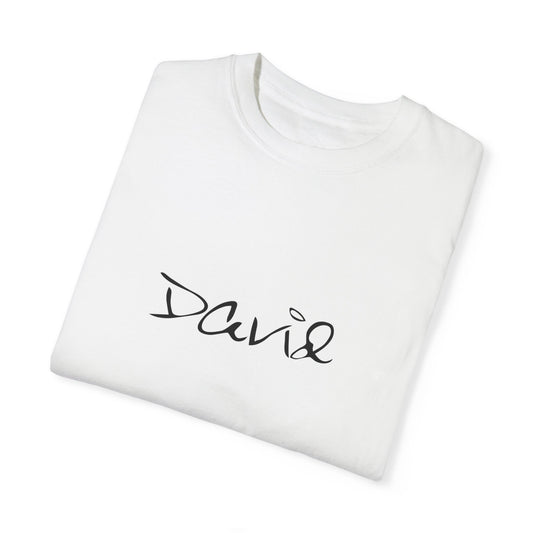 David, Man, Boy, Name, Unisex Garment-Dyed T-shirt