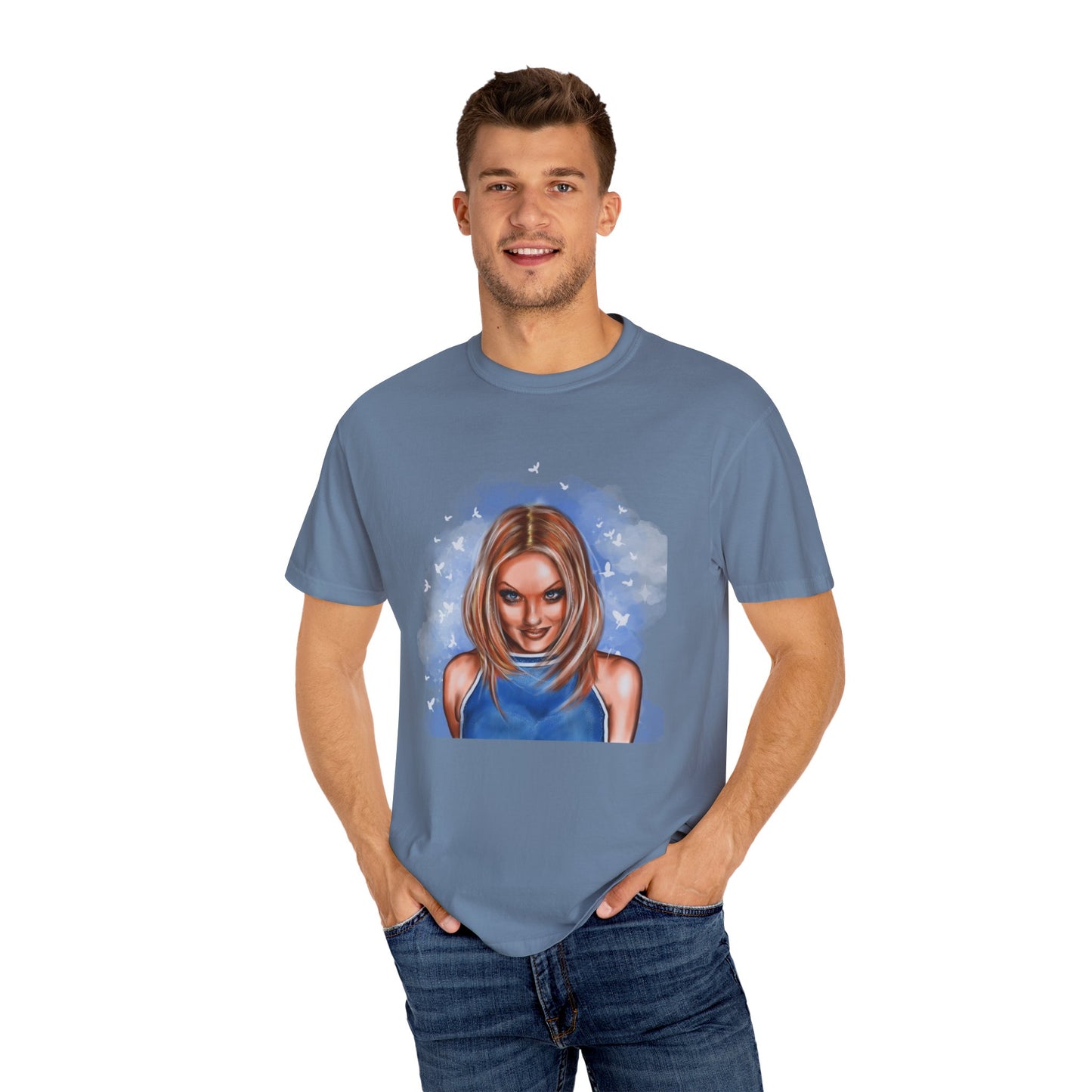 Geri, Unisex Garment-Dyed T-shirt