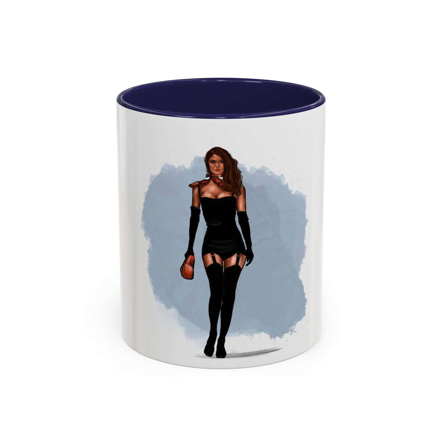 Helena Christensen, Accent Coffee Mug (11, 15oz)