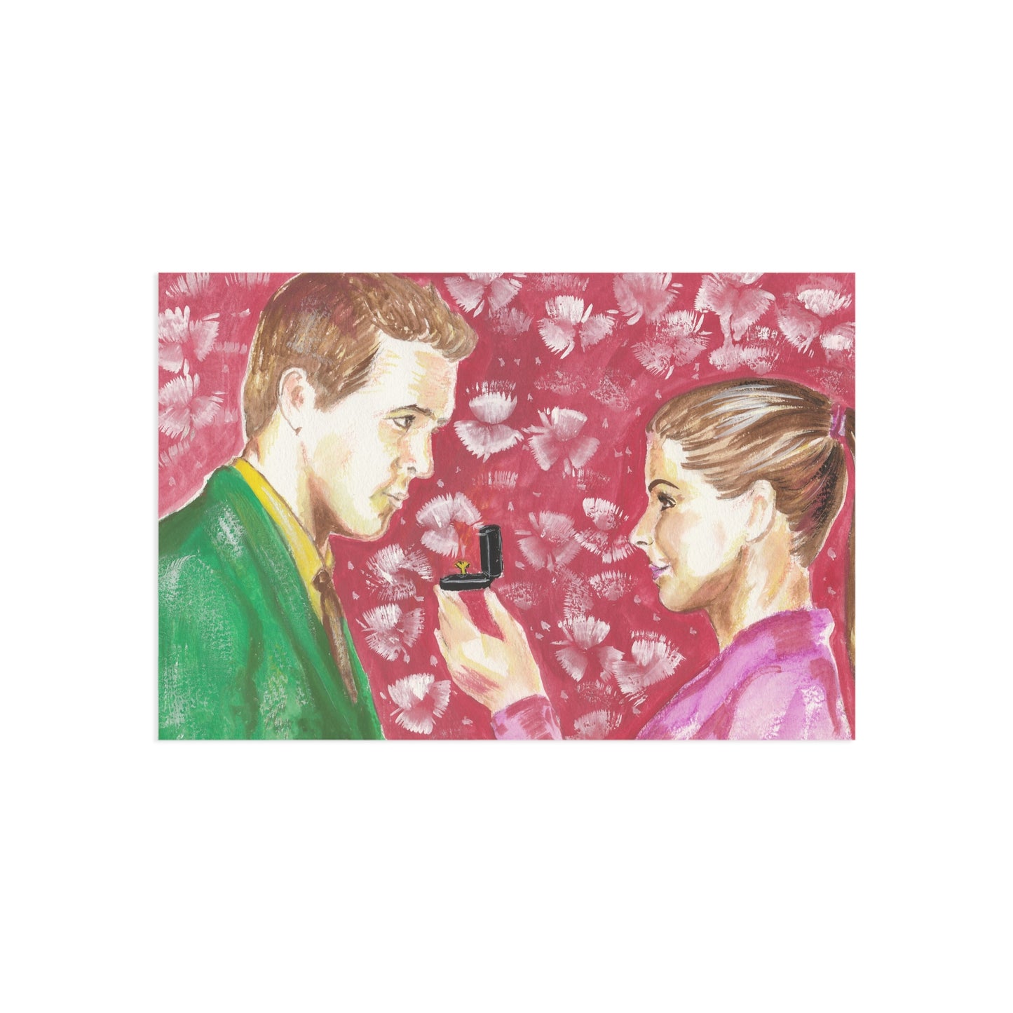 The Proposal, Sandra Bullock, Ryan Reynolds, Fine Art Postcards