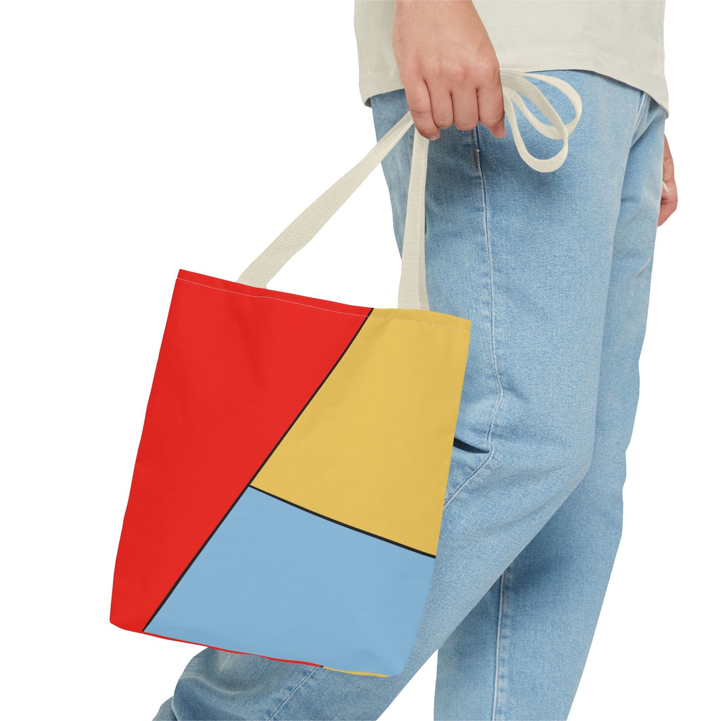 Red, Yellow, Blue, Tote Bag (AOP)