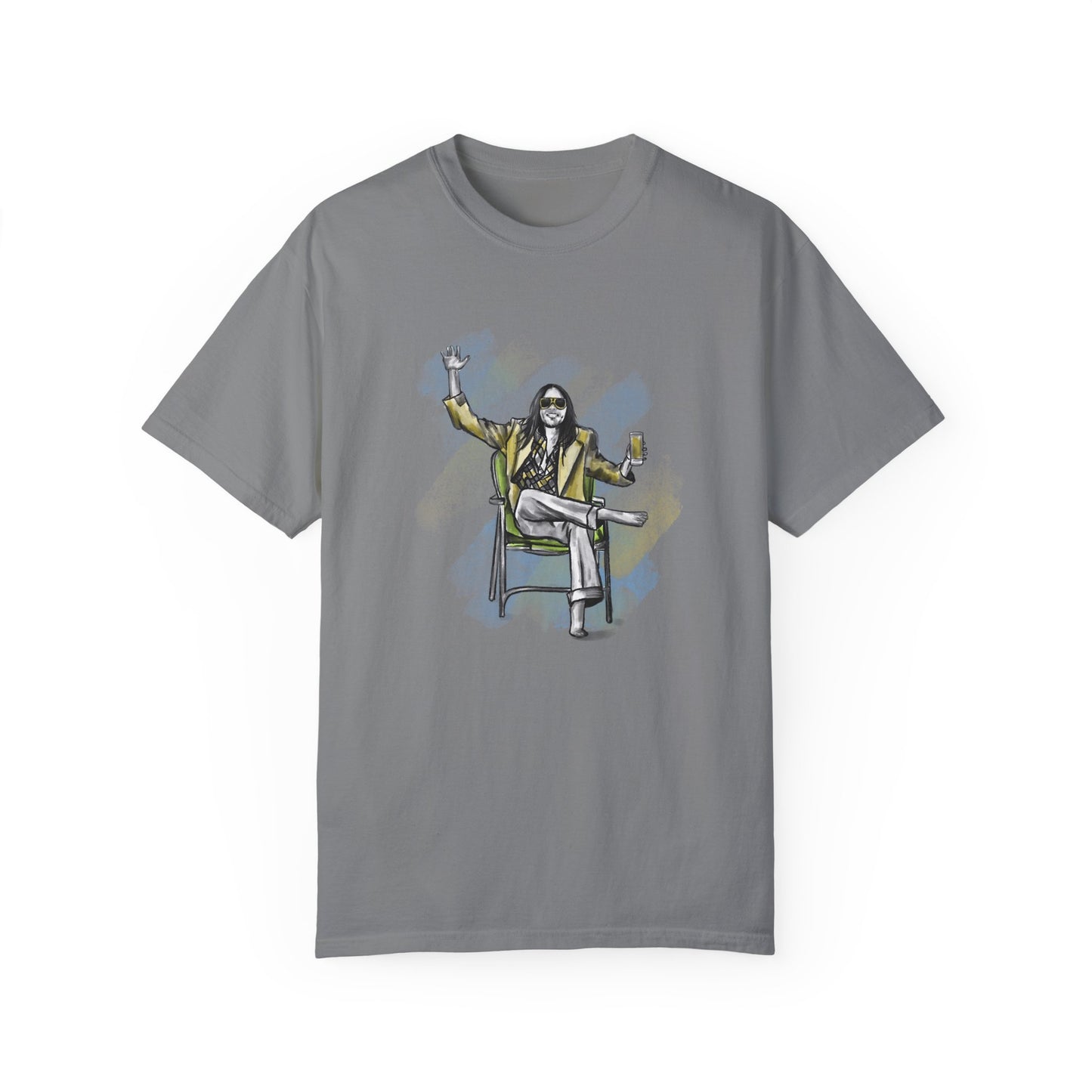 Neil Young, Unisex Garment-Dyed T-shirt