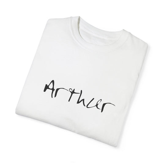 Arthur, Man, Boy, Name, Unisex Garment-Dyed T-shirt