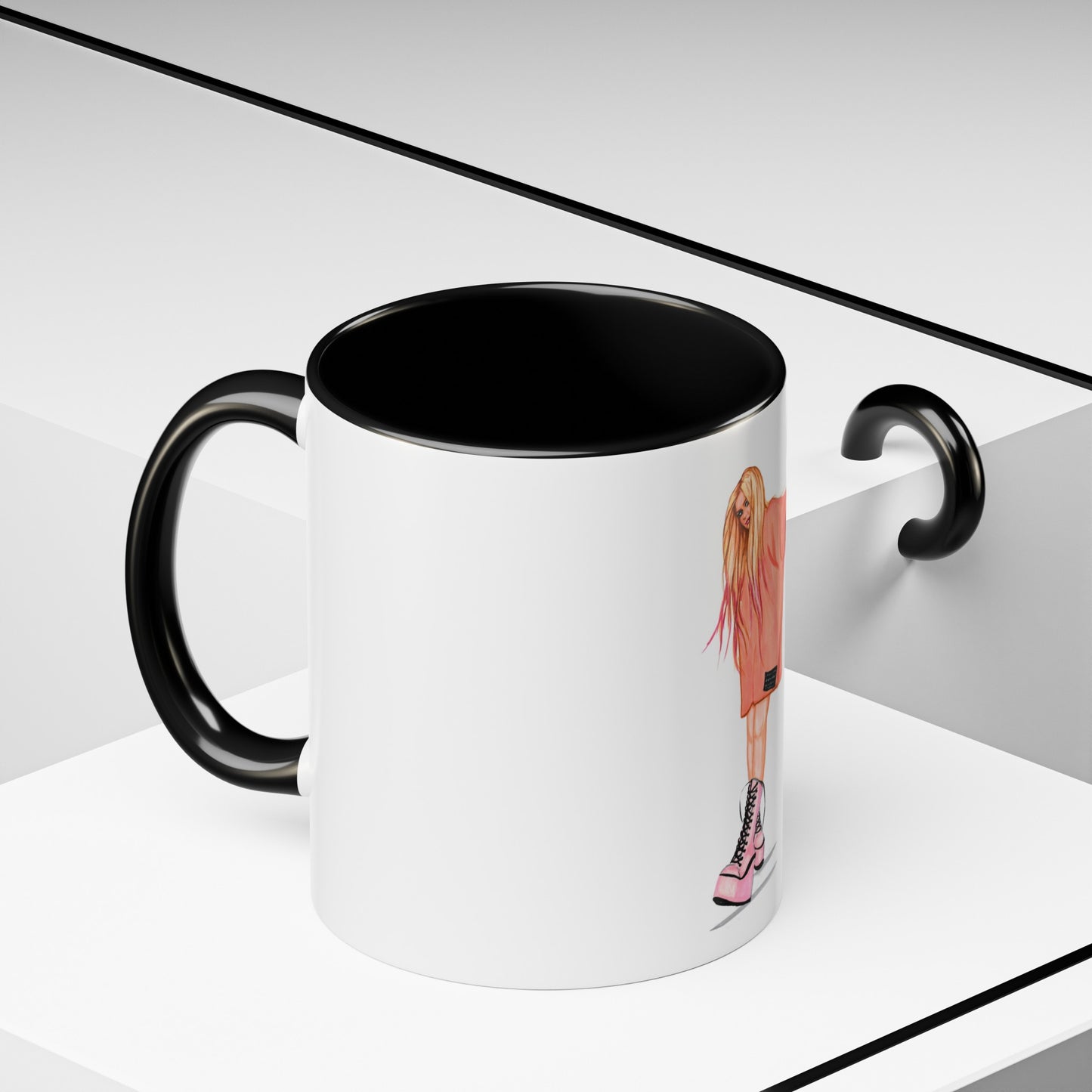 Avril, Accent Coffee Mug (11, 15oz)