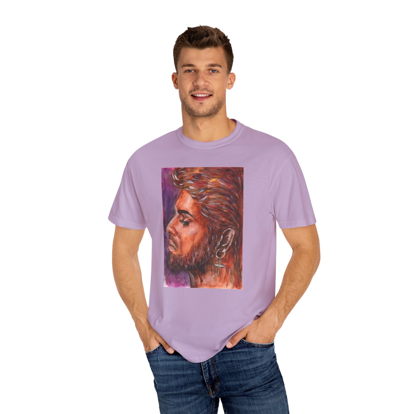 George, Unisex Garment-Dyed T-shirt